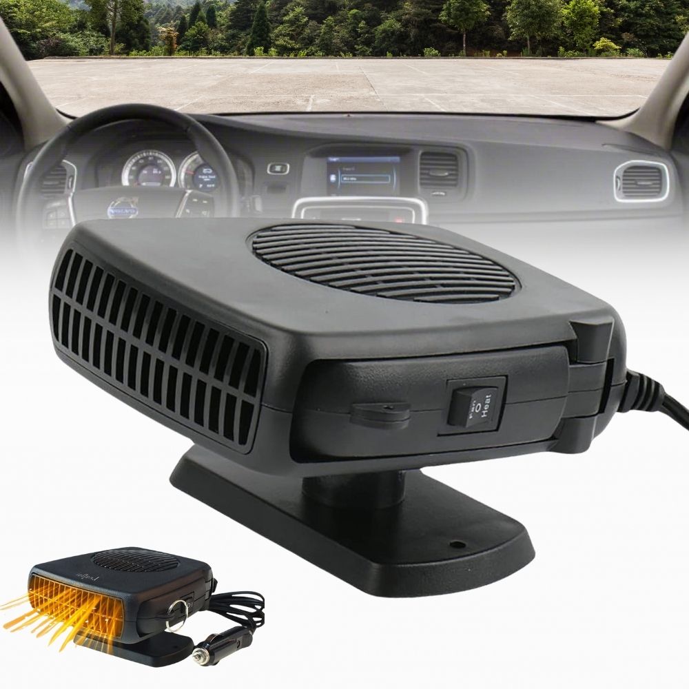 12V Ceramic Car Heater & Defroster Fan (150W/300W)