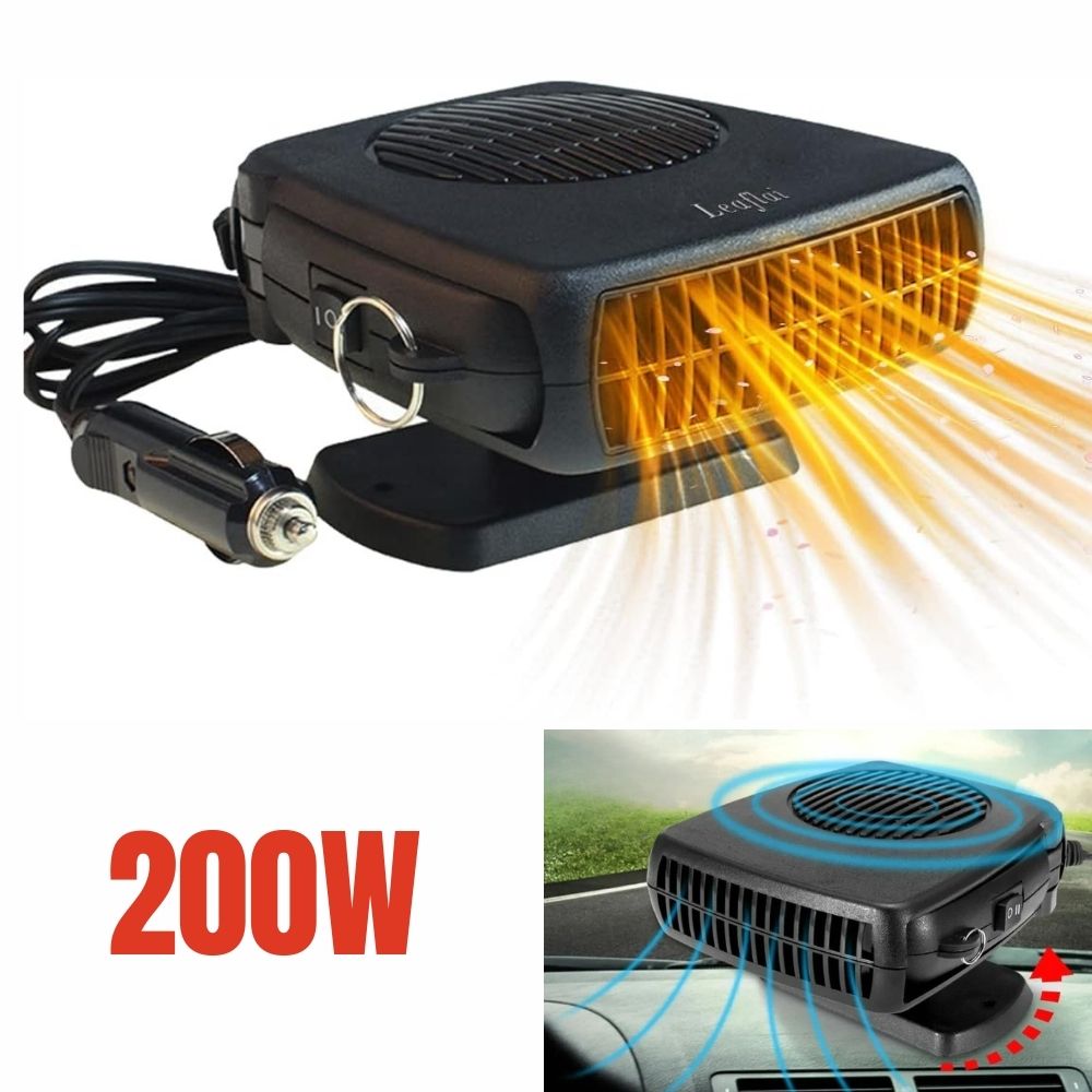 12V Ceramic Car Heater & Defroster Fan (150W/300W)