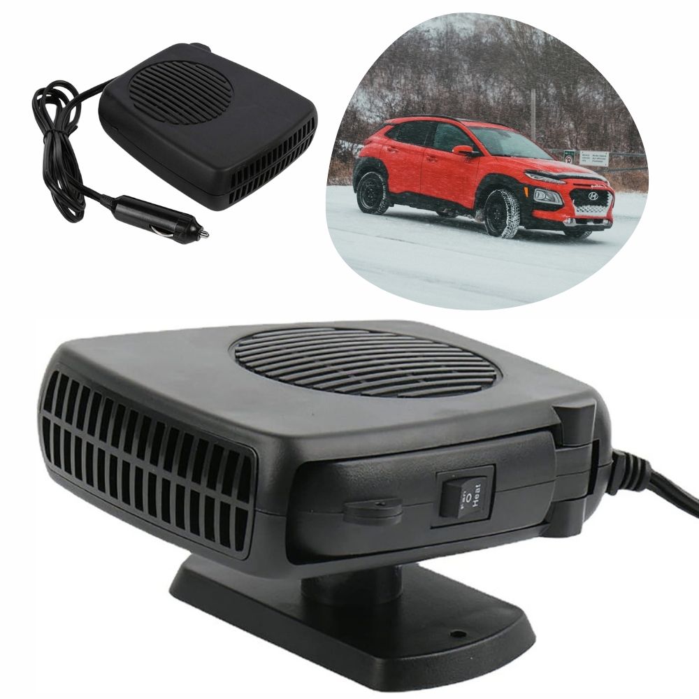 12V Ceramic Car Heater & Defroster Fan (150W/300W)