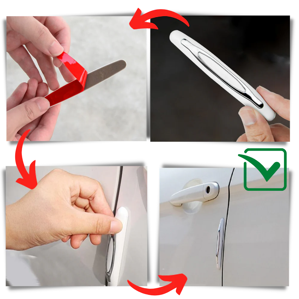 4-Pack Car Door Protection Strips