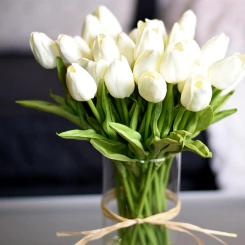 Artificial Tulips, Set of 10