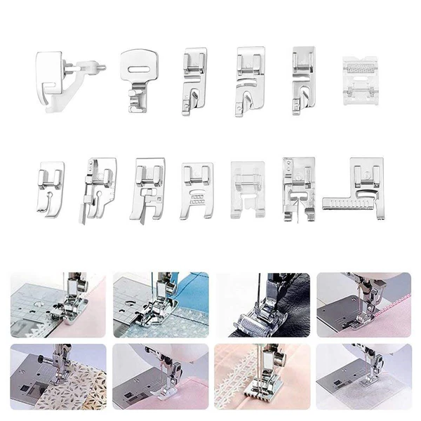 42-Piece Sewing Machine Presser Foot Set