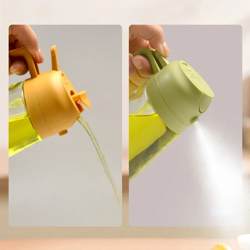 2-in-1 Glass Oil Sprayer & Dispenser