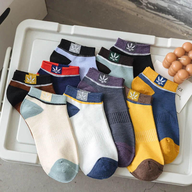 20-Pair Men's Cotton Ankle Socks