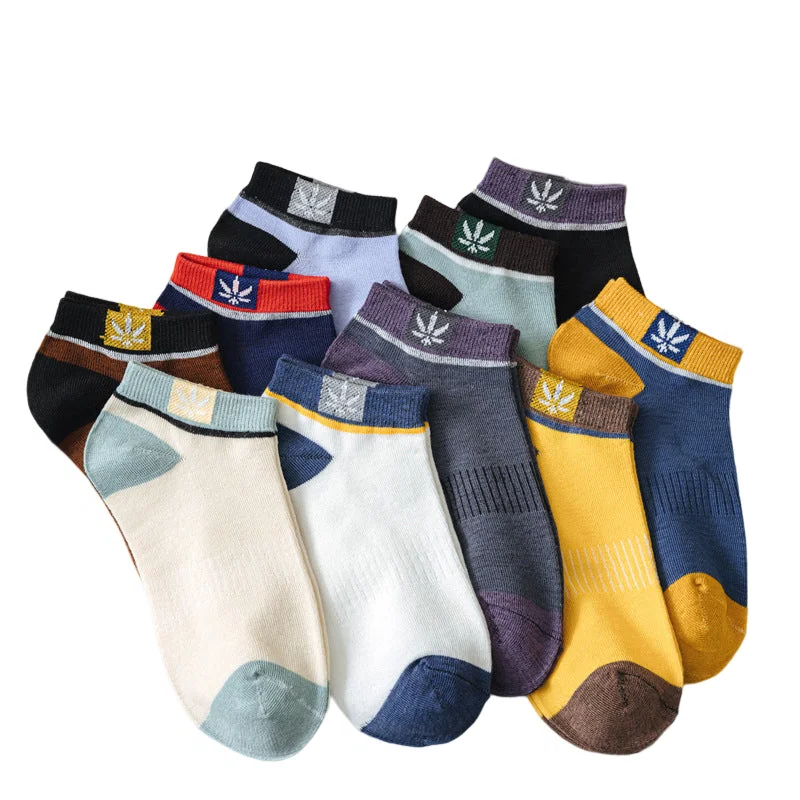 20-Pair Men's Cotton Ankle Socks