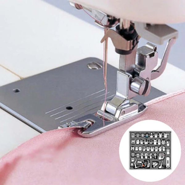 42-Piece Sewing Machine Presser Foot Set