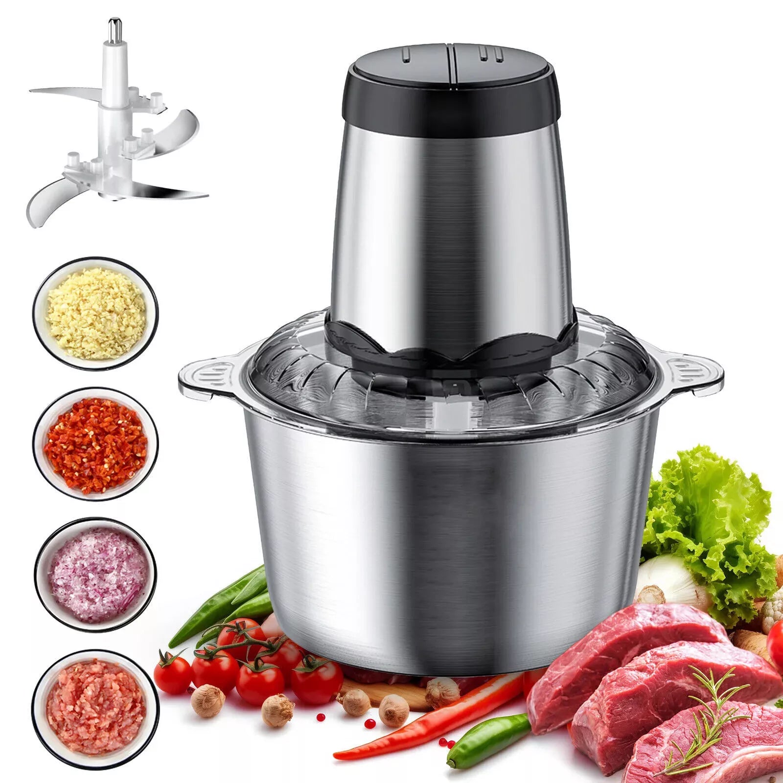 2L Electric Food Chopper