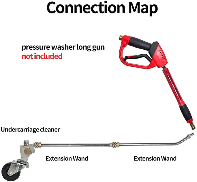 4000 PSI Under-Car Pressure Washer