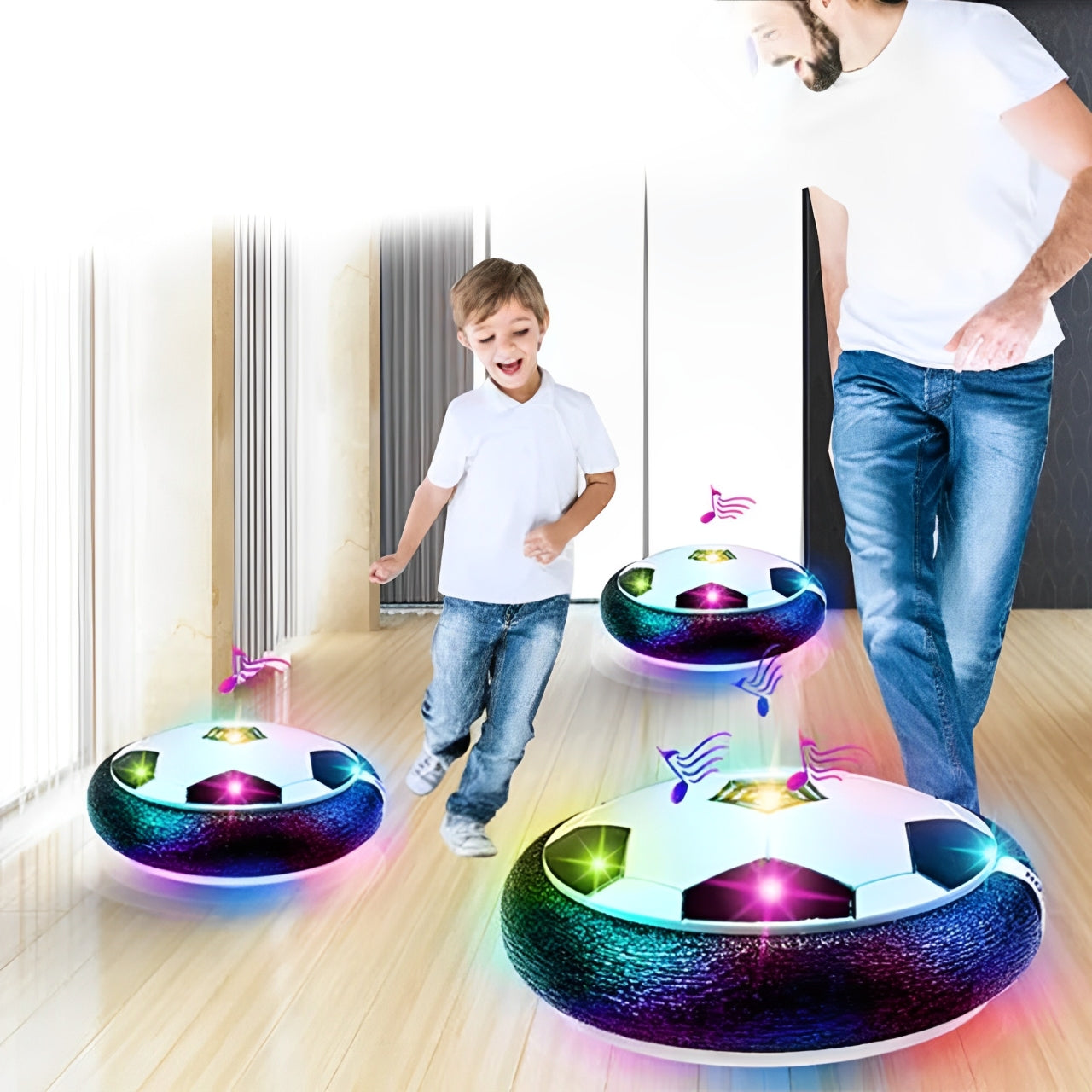 2-Pack Hover Ball Soccer Toys